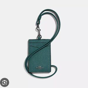 Coach Green Lanyard